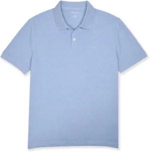 Banana Republic Mens 803392 Regular Fit Pique Mesh Organic Cotton Monogram Polo Shirt