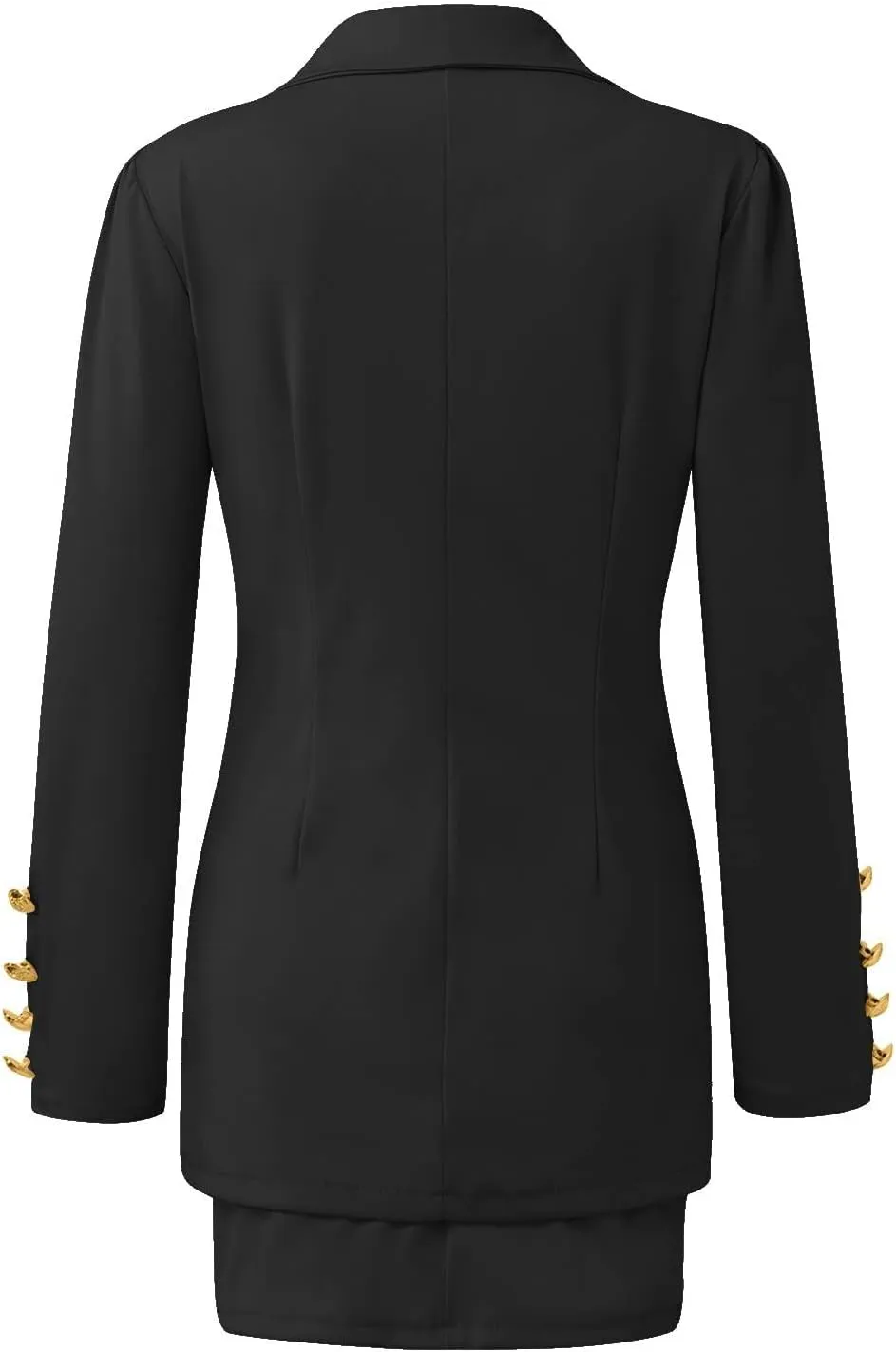 Blazer Sets Women 2 Piece Outfits Elegant Blazers Jackets Long Sleeve Cardigan Coat Pocket Shorts Skirt Suit