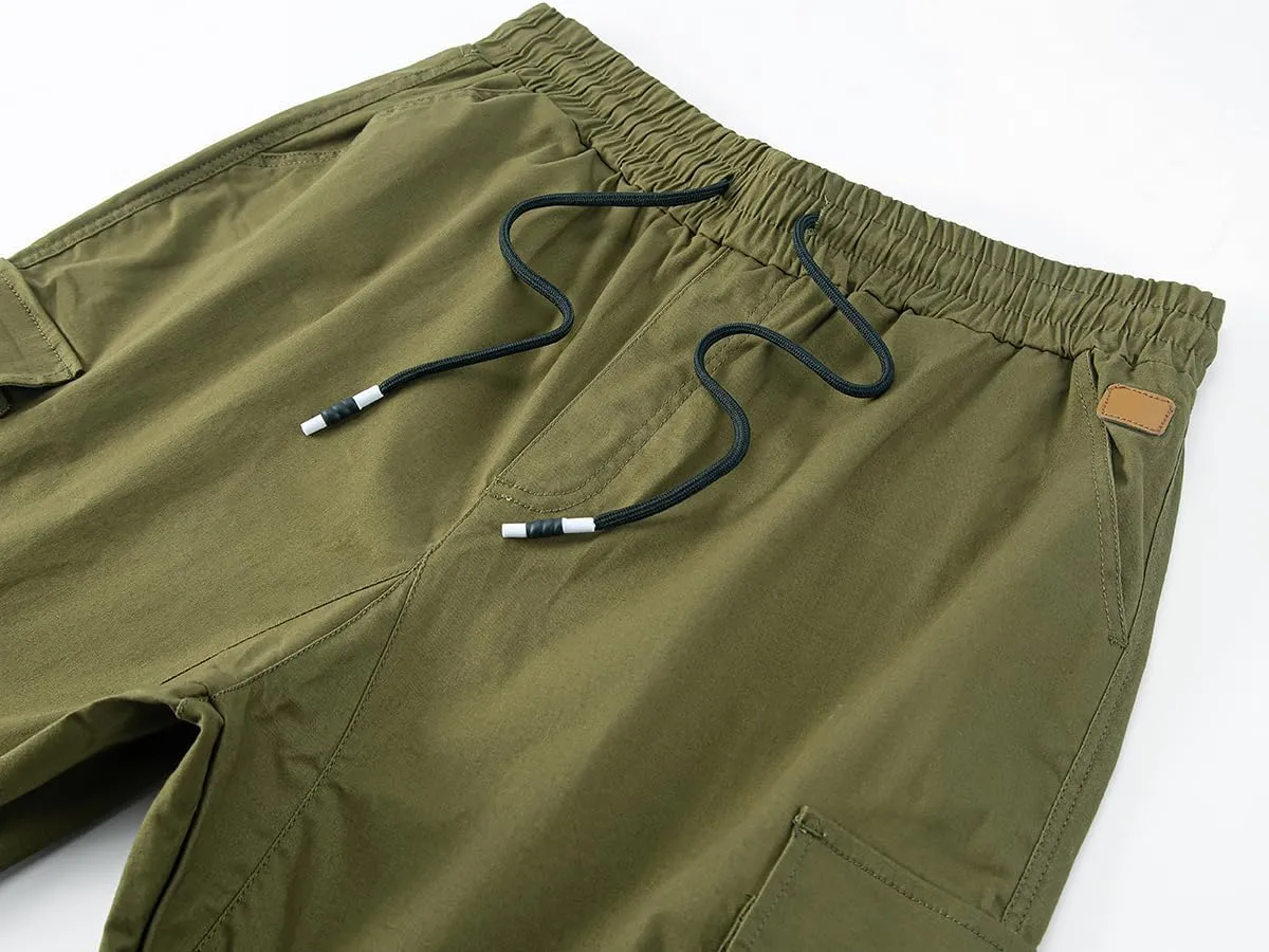 Mens Fashion Joggers Sports Pants - Cotton Cargo Pants Sweatpants Trousers Mens Long Pants