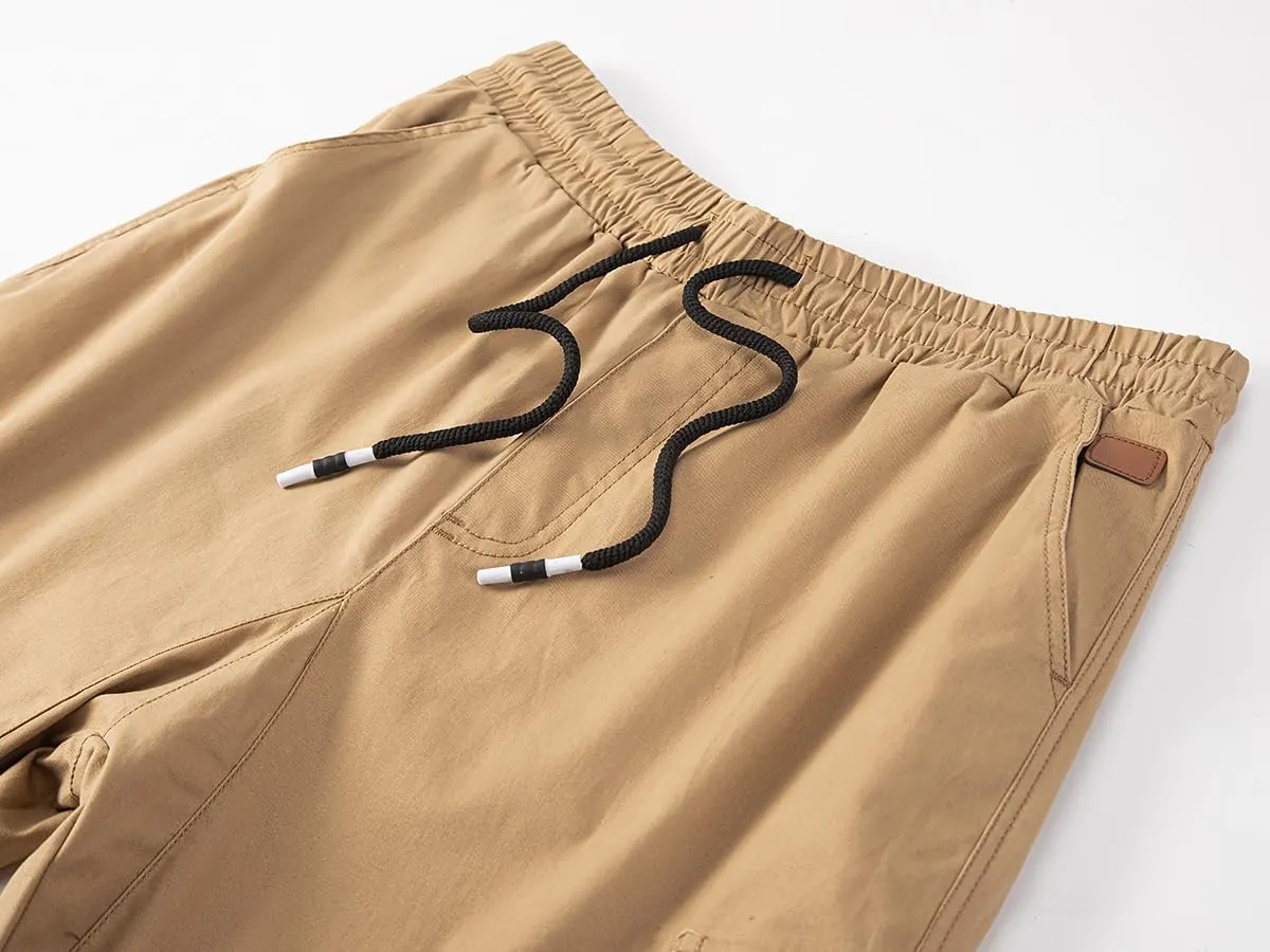 Mens Fashion Joggers Sports Pants - Cotton Cargo Pants Sweatpants Trousers Mens Long Pants