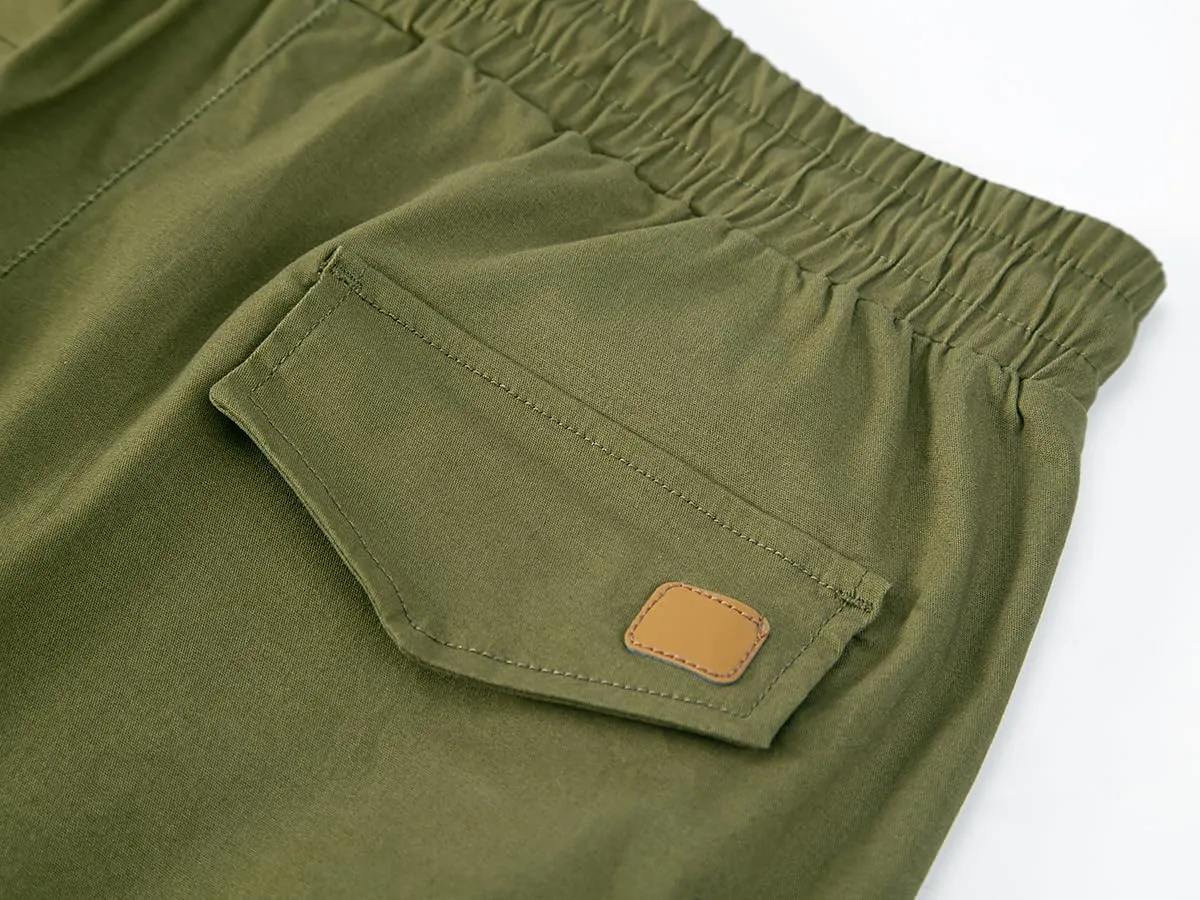 Mens Fashion Joggers Sports Pants - Cotton Cargo Pants Sweatpants Trousers Mens Long Pants