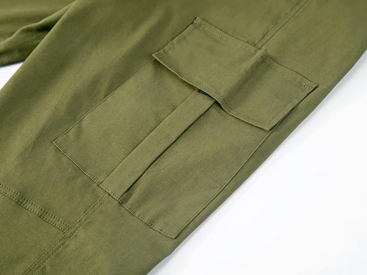 Mens Fashion Joggers Sports Pants - Cotton Cargo Pants Sweatpants Trousers Mens Long Pants