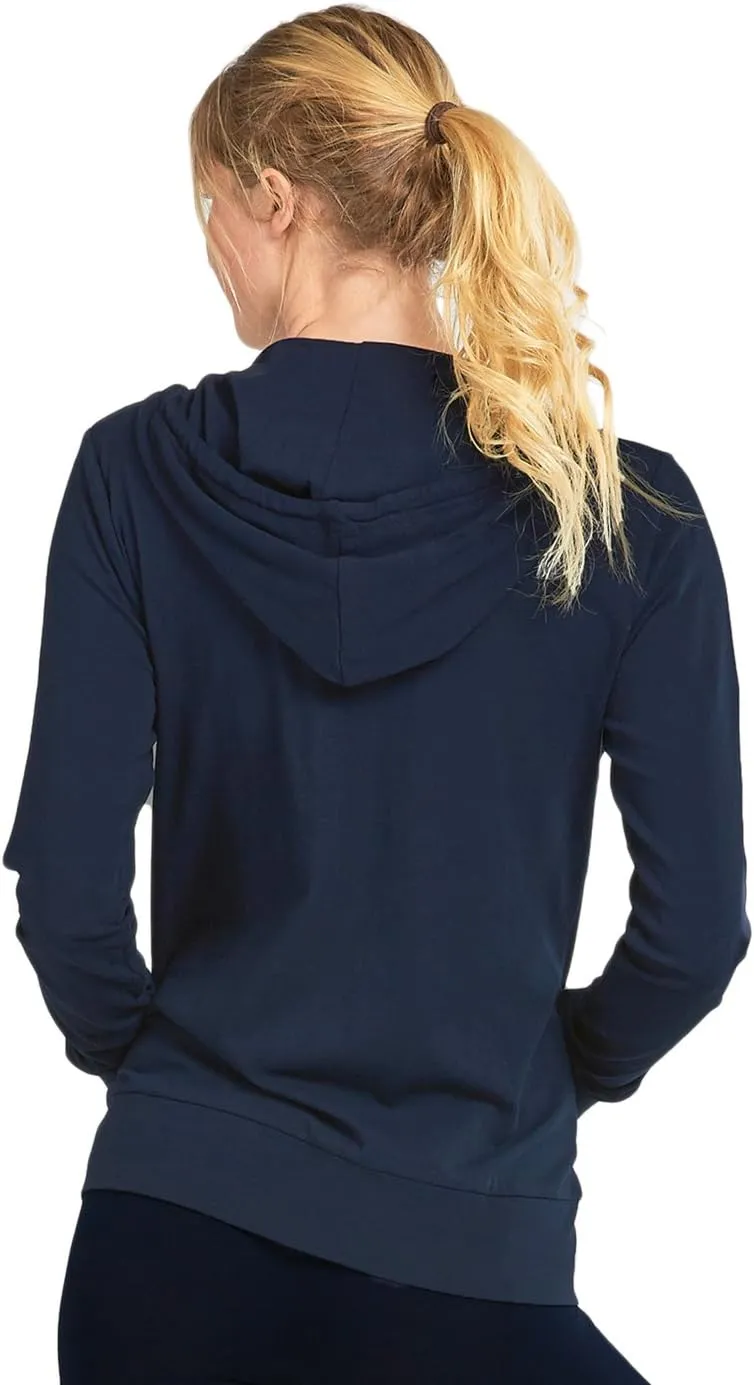 Women's Thin Cotton Zip Up Hoodie Jacket