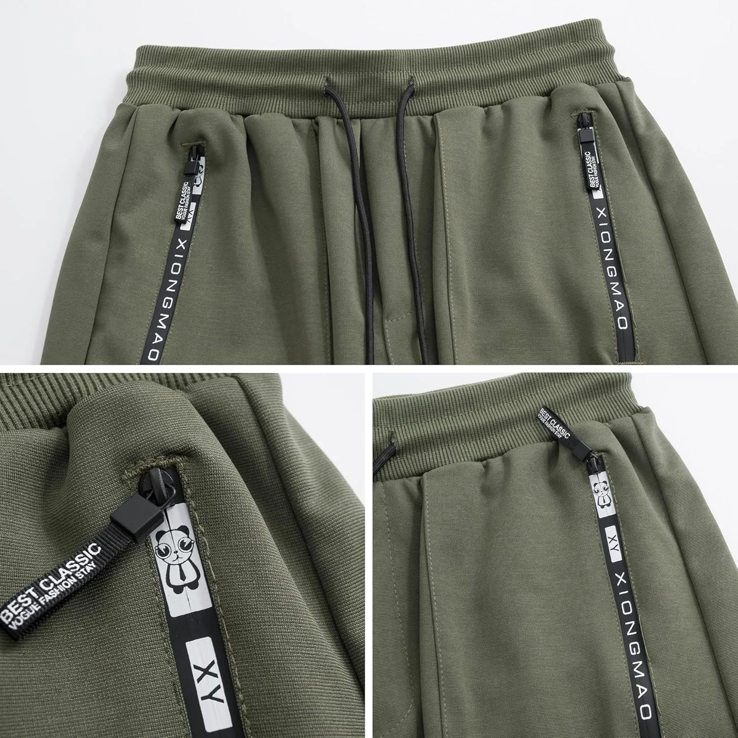XYXIONGMAO Men's Jogger Pants Techwear Hip Hop Harem Pants Streetwear Tactical Track Pants