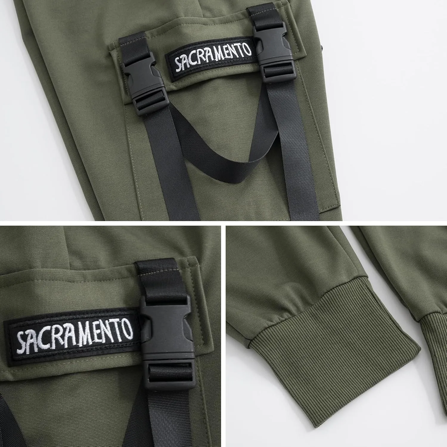 XYXIONGMAO Men's Jogger Pants Techwear Hip Hop Harem Pants Streetwear Tactical Track Pants